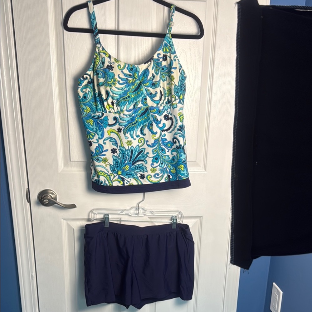 Ocean Dreams Blue and Green Bikini Vibrant Swimwear